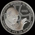Monedas de 2015 - Plata - Papa Francisco y Terer